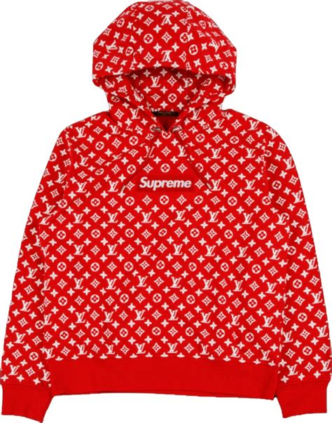 supreme hoodie louis vuitton box logo|Louis Vuitton x supreme tracksuit.